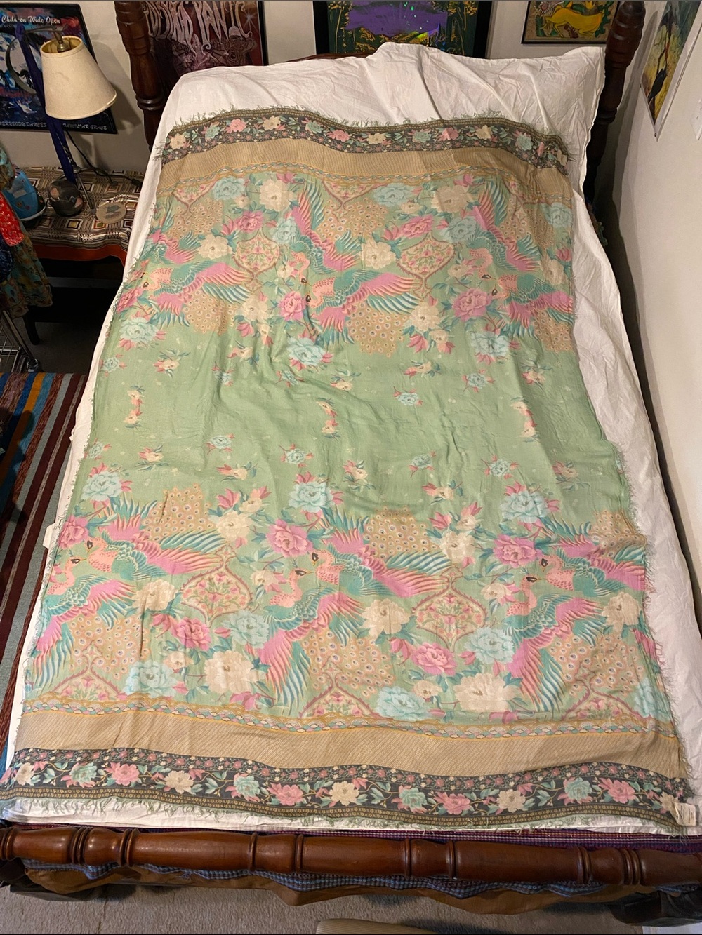 Spell Cloud Dancer Vintage Travel Scarf